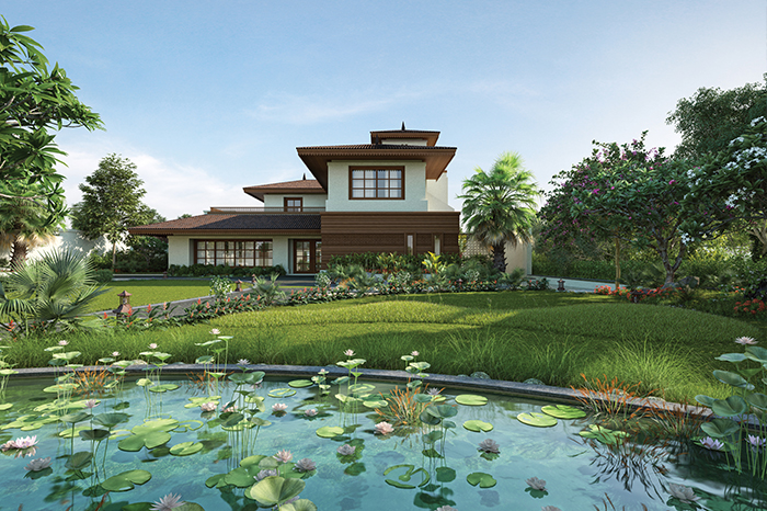 Sandal Wood 3D  - S House Architects