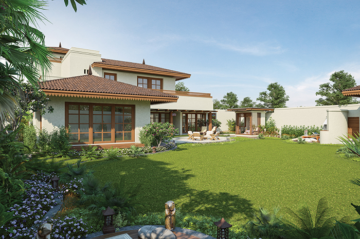 Sandal Wood 3D  - S House Architects